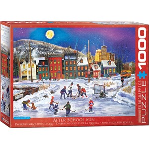 Eurographics (6000-5335) - Patricia Bourque: "After School" - 1000 pieces puzzle