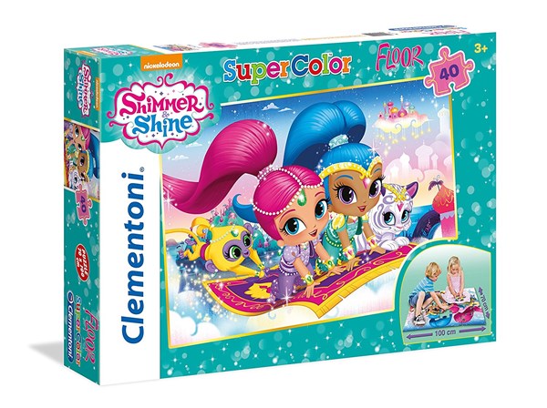 Clementoni (25451) - "Shimmer & Shine" - 40 pieces puzzle