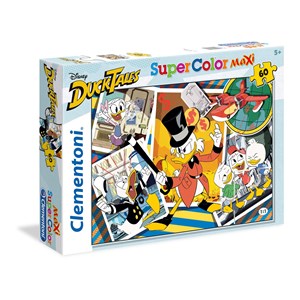 Clementoni (26432) - "Duck Tales" - 60 pieces puzzle