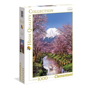 Clementoni (39418) - "Fuji" - 1000 pieces puzzle