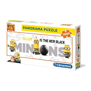 Clementoni (39443) - "Minions, Yellow is the New Black" - 1000 pieces puzzle