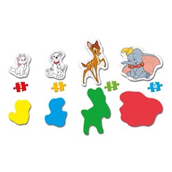 Clementoni (20806) - "My First Puzzles, Disney" - 3 6 9 12 pieces puzzle
