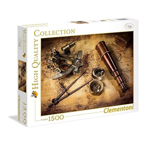 Clementoni (31808) - "Course on the Treasure" - 1500 pieces puzzle