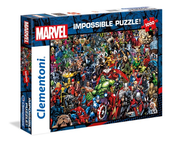 Clementoni (39411) - "Marvel" - 1000 pieces puzzle