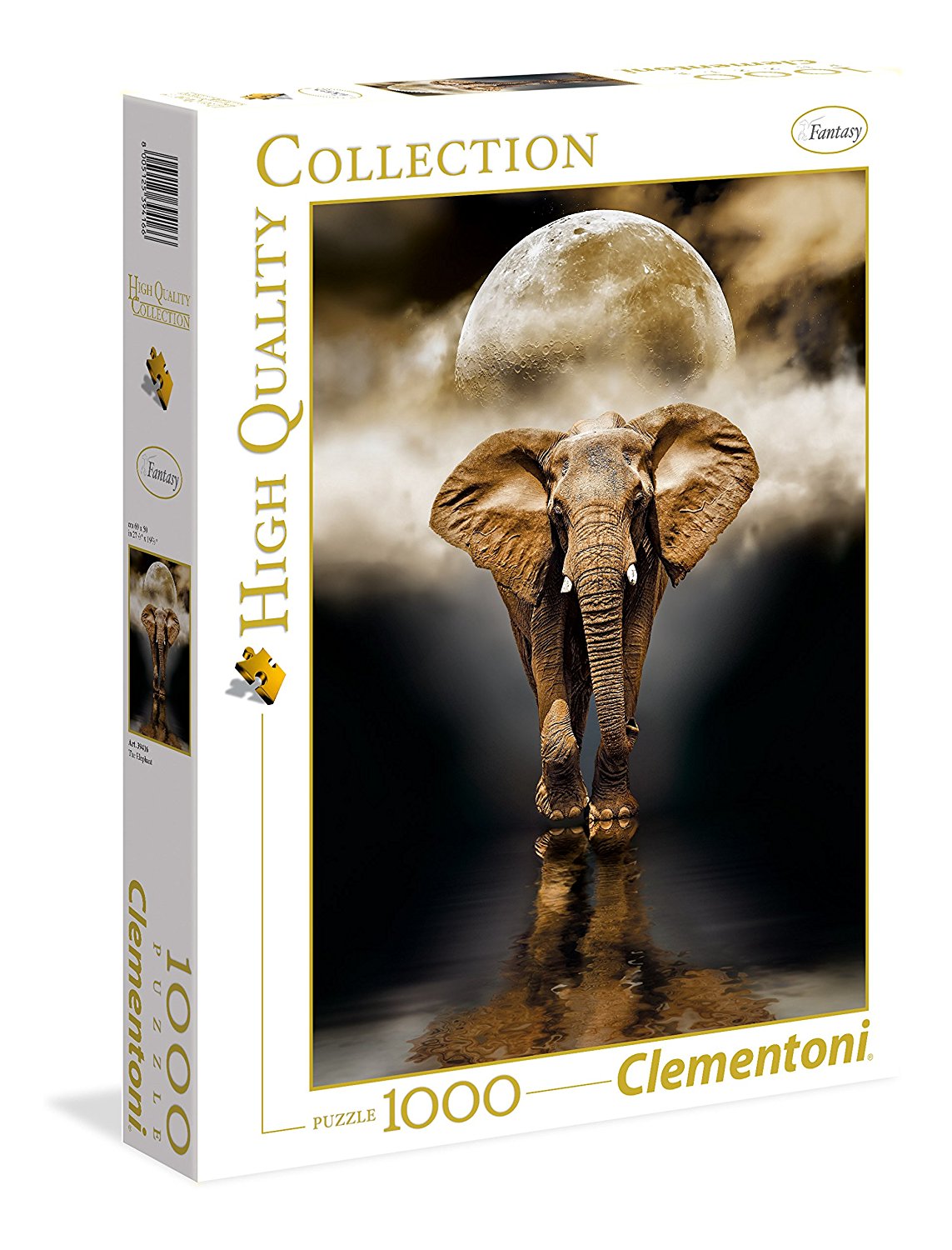 1000 Teile Ravensburger Puzzle Nature Edition Elefant in Masai Mara Park 15159 