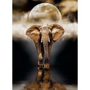 Clementoni (39416) - "The Elephant" - 1000 pieces puzzle