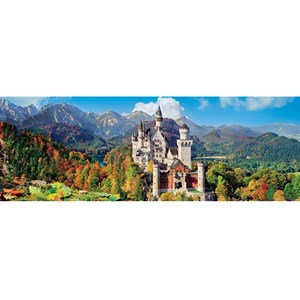 Clementoni (39438) - "Neuschwanstein, Germany" - 1000 pieces puzzle