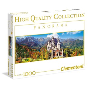 Clementoni (39438) - "Neuschwanstein, Germany" - 1000 pieces puzzle