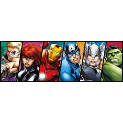 Clementoni 39672 Vengadores 1000pcs Marvel The Avengers 1000 Pieces, Made  in Italy, Jigsaw Puzzle for Adults, Multicolor, Medium