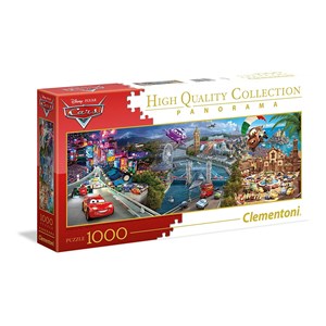 Clementoni (39446) - "Disney, Cars" - 1000 pieces puzzle