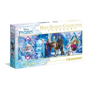 Clementoni (39447) - "Frozen" - 1000 pieces puzzle
