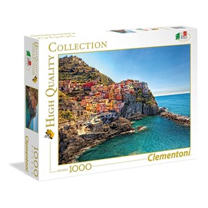 Clementoni (39452) - "Manarola Cinque Terre Italy" - 1000 pieces puzzle
