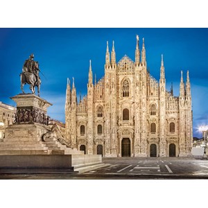 Clementoni (39454) - "Milan, Italy" - 1000 pieces puzzle