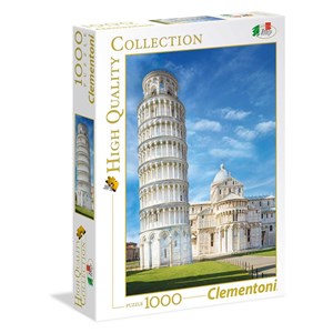 Clementoni (39455) - "Pisa, Italy" - 1000 pieces puzzle