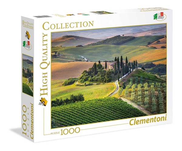 Clementoni (39456) - "Tuscany, Italy" - 1000 pieces puzzle