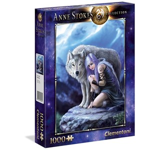 Clementoni (39465) - Anne Stokes: "Protector" - 1000 pieces puzzle