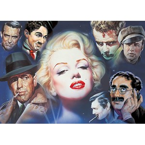 Schmidt Spiele (57550) - Renato Casaro: "Marilyn Monroe and Friends" - 1000 pieces puzzle