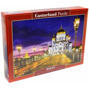 Castorland (C-103355) - "Cathedral of Christ the Saviour, Moscow" - 1000 pieces puzzle