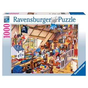Ravensburger (19272) - "Grandma's Attic" - 1000 pieces puzzle