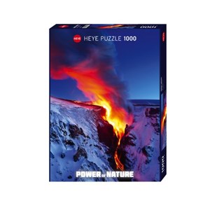 Heye (29603) - "Power of Nature, Eruption" - 1000 pieces puzzle