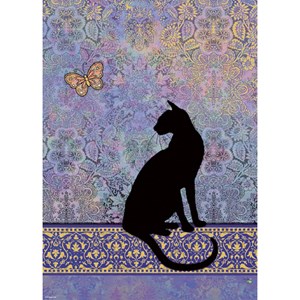 Heye (29534) - Jane Crowther: "Cats Silhouette" - 1000 pieces puzzle