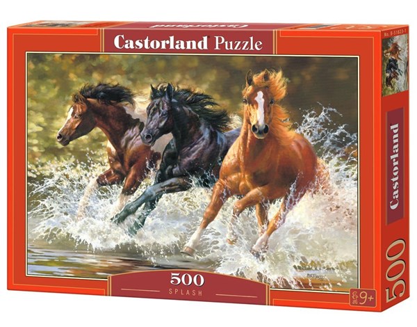 Castorland (B-51823) - Bonnie Marris: "Splash" - 500 pieces puzzle