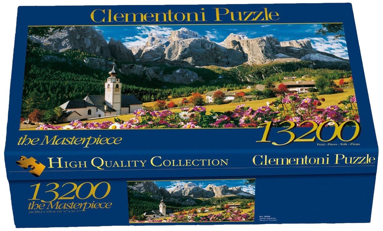 38007 Les Dolomites Puzzle Collection High Quality 13200 pièces Clementoni 