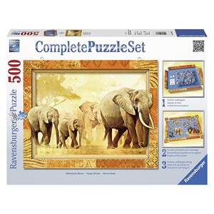 Ravensburger (14893) - "African Giant" - 500 pieces puzzle