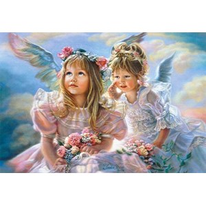 Castorland (B-51762) - "Heavenly Message" - 500 pieces puzzle