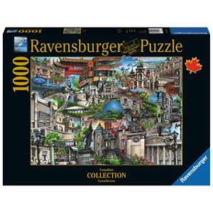 Ravensburger (19737) - "My Montreal" - 1000 pieces puzzle
