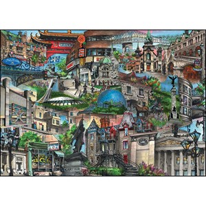 Ravensburger (19737) - "My Montreal" - 1000 pieces puzzle