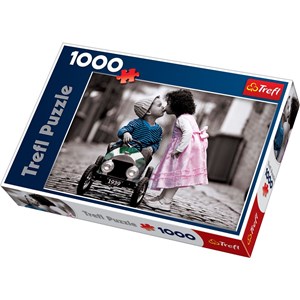 Trefl (10320) - "The First Kiss" - 1000 pieces puzzle