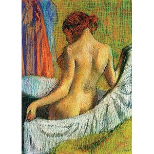 Trefl (37216) - Edgar Degas: "After the bath" - 500 pieces puzzle