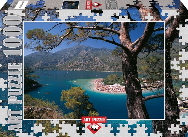 Art Puzzle (71033) - "Dead Sea, Fethiyen Mugla, Turkey" - 1000 pieces puzzle