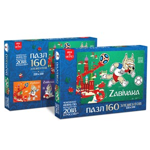 Origami (03825) - "Zabivaka, I'll score" - 160 pieces puzzle