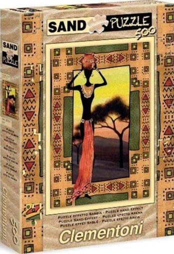 Clementoni (30353) - "Sand Etnic" - 500 pieces puzzle