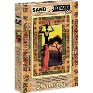Clementoni (30353) - "Sand Etnic" - 500 pieces puzzle