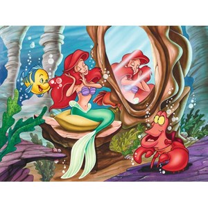 Ravensburger (10914) - "Disney Princess Ariel" - 100 pieces puzzle