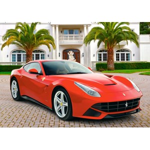 Castorland (B-52080) - "Ferrari F12 Berlinetta" - 500 pieces puzzle