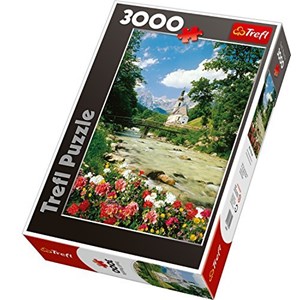 Trefl (33019) - "Ramsau, Bavarian Alps, Germany" - 3000 pieces puzzle