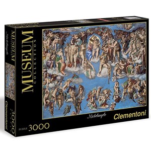 Clementoni (33533) - Michelangelo: "The Last Judgement" - 3000 pieces puzzle