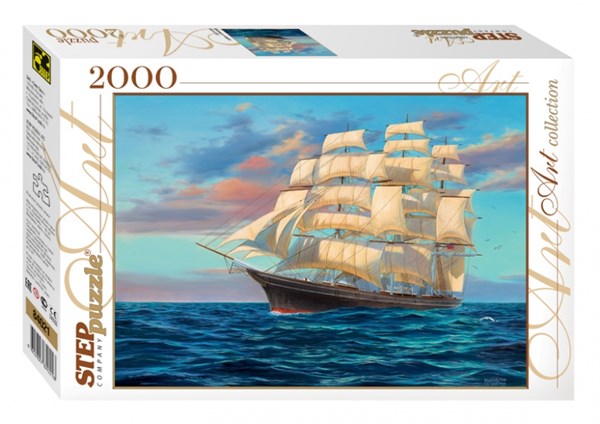 Step Puzzle (84021) - "Back to the sea!" - 2000 pieces puzzle