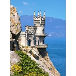 Castorland (C-150717) - "Swallow's Nest, Crimea" - 1500 pieces puzzle