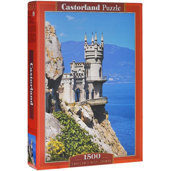 Castorland (C-150717) - "Swallow's Nest, Crimea" - 1500 pieces puzzle