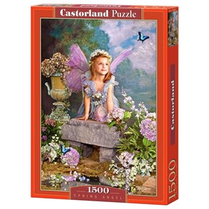 Castorland (150892) - "Spring Angel" - 1500 pieces puzzle