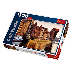 Trefl (26117) - "Gdansk, Poland" - 1500 pieces puzzle