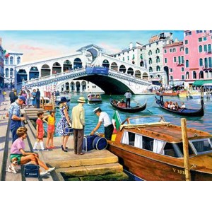 Ravensburger (19476) - "Vintage Venice" - 1000 pieces puzzle