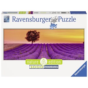 Ravensburger (15068) - "Lavender Fields" - 1000 pieces puzzle