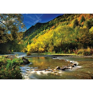 Trefl (10317) - "Arrow River, New Zealand" - 1000 pieces puzzle