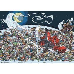Heye (29420) - Daniel Lalic: "Where's Elvis?" - 1000 pieces puzzle
